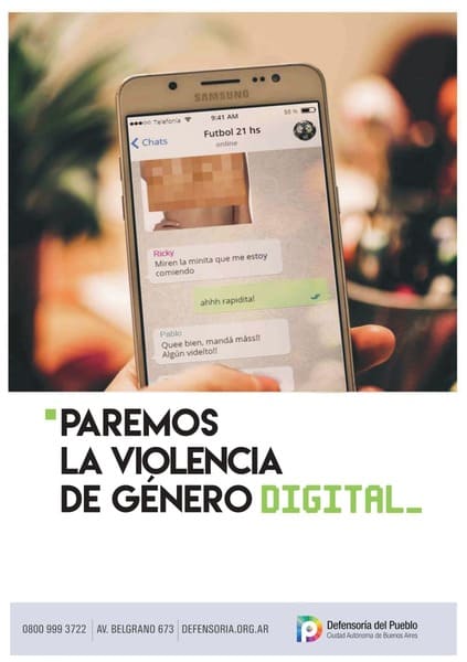 PAREMOS LA VIOLENCIA DE GENERO DIGITAL